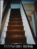 taircase leading up to Keats's room.