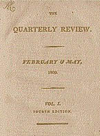 «I, says the Quarterly»